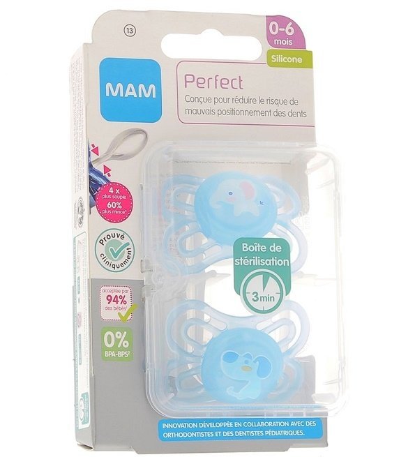 MAM-SUCETTE-PERFECT-0-6-MOIS.jpg Mam Sucette Perfect +6mois – Image 1