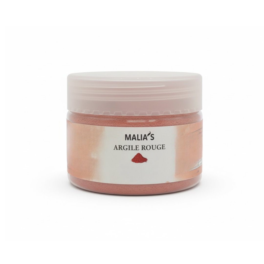 Malias-argile-rouge-100g-1.png Malia's argile rouge 100g – Image 1