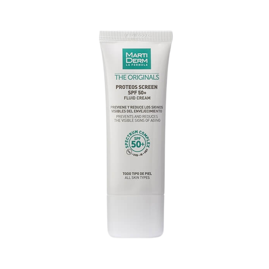Martiderm-Proteos-Screen-fluid-cream-spf50-40ml.png Martiderm Proteos Screen Fluid Cream spf50+ 40ml – Image 1