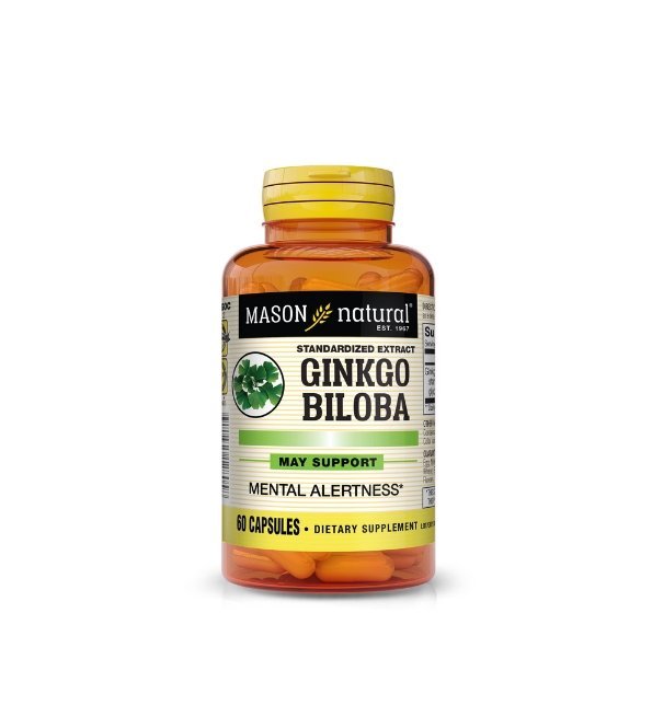 Mason-Natural-Ginkgo-Biloba-60-capsules-1773-60-1.jpg Mason Natural Ginkgo Biloba 60 capsules – Image 1