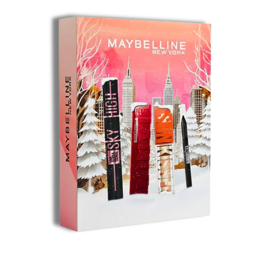 Maybelline-Pack-FDA-Skyn-HighVinyl-INKHighlighterTatto-liner.png Maybelline Skyn High+Vinyl INK+Highlighter+Tatto liner Coffret – Image 1