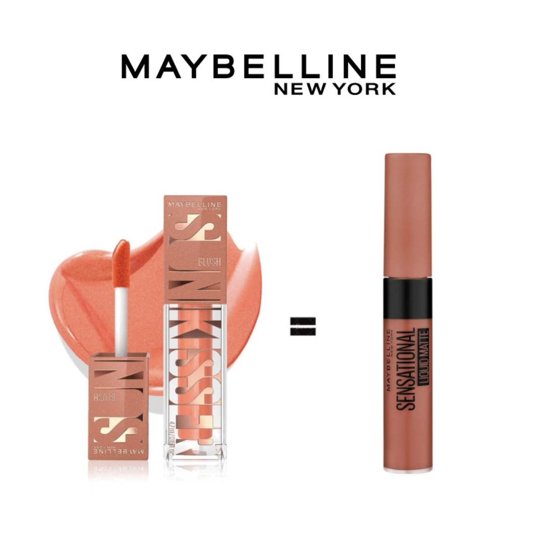 Maybelline-Sun-02-Uptown-Glow-4.7mlSensational-Liquid-N08-Pack-1.png Maybelline Sunkisser 02 Uptown Glow 4.7ml + Sensational Liquid N08 Pack – Image 1