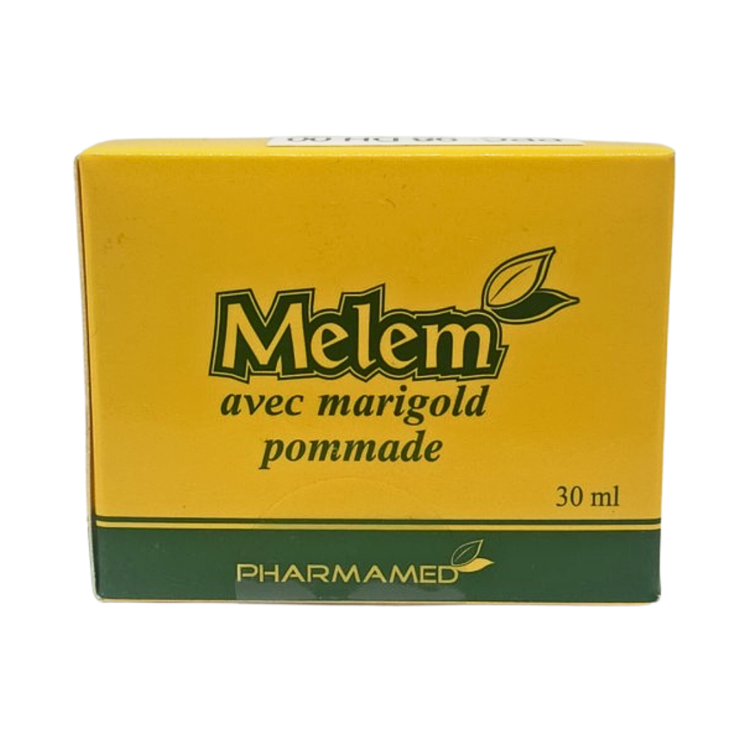 Melem-avec-marigold-pommade-30ml-1-1.png Melem Avec Marigold Pommade 30ml – Image 1
