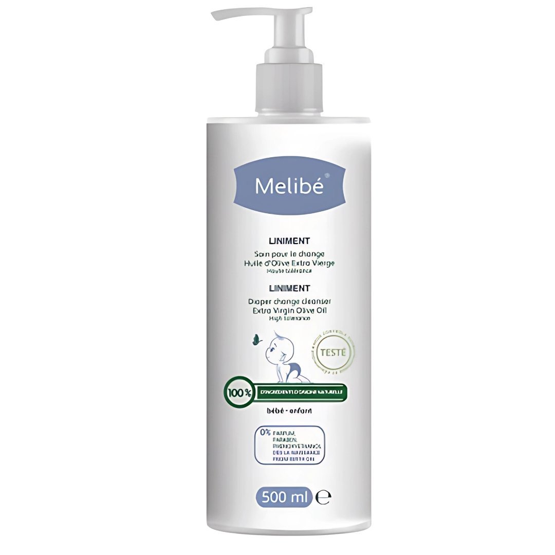 Melibe-bb-liniment-500ml.jpg Melibe Bébé Liniment 500ml – Image 1