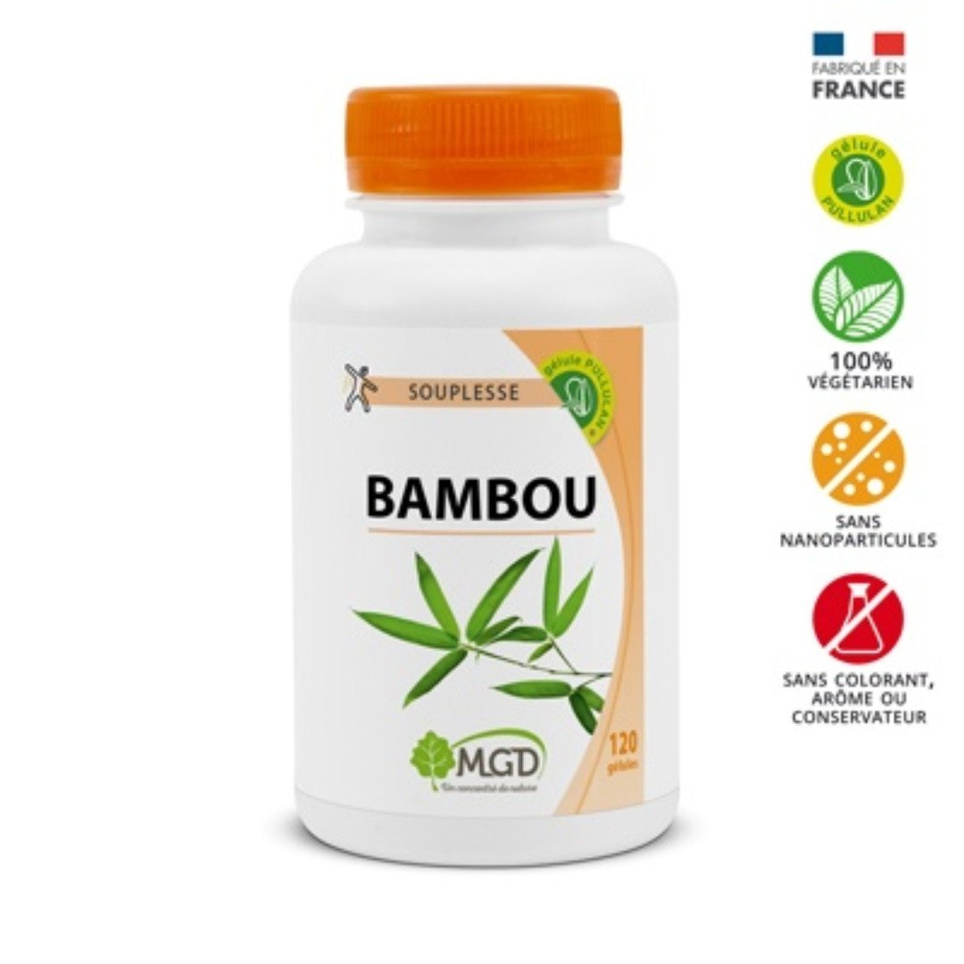 Mgd-Bambou-120-gelules-1.jpg Mgd Nature Bambou 120 gelules – Image 1