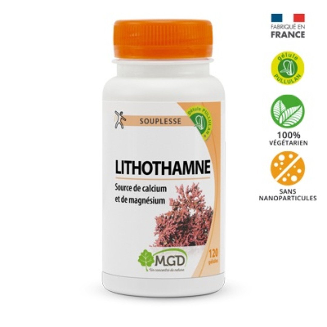 Mgd-Lithothamne-120-gelules-1.jpg Mgd Nature Lithothamne 120 gelules – Image 1