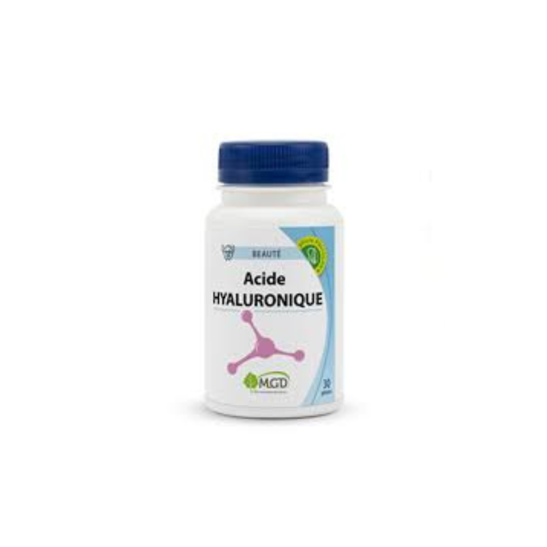 Mgd-Nature-Acide-Hyaluronique-–-30-Gelules.png Mgd Nature Acide Hyaluronique - 30 Gélules – Image 1