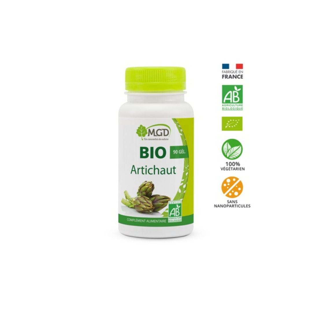 Mgd-Nature-Artichaut-Bio-–-90-Gelules.png Mgd Nature Artichaut Bio - 90 Gélules – Image 1