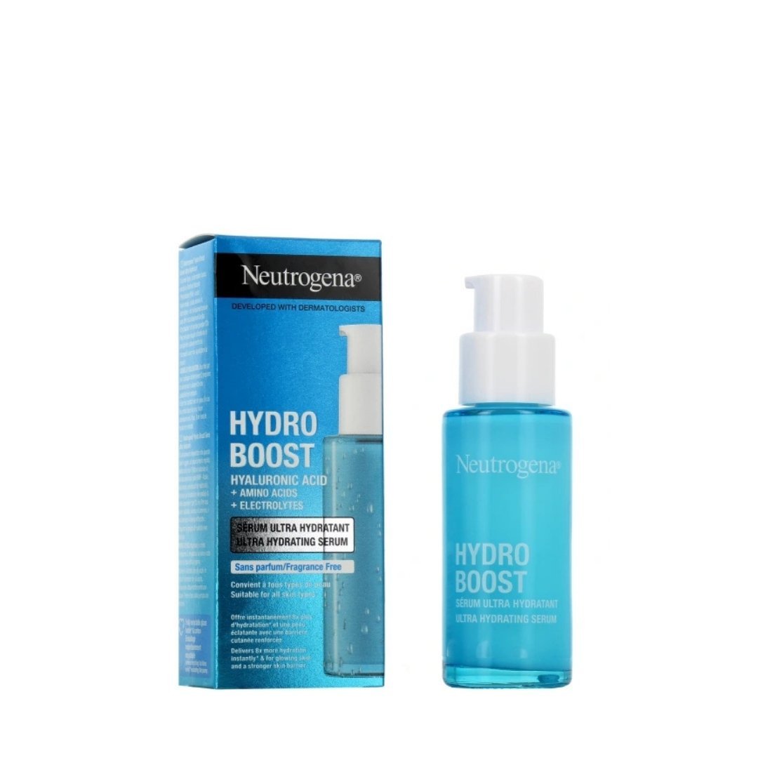 Neutrogena-Hydro-Boost-serum-1.jpg Neutrogena Hydro Boost Serum Ultra Hydratant 30ml – Image 1