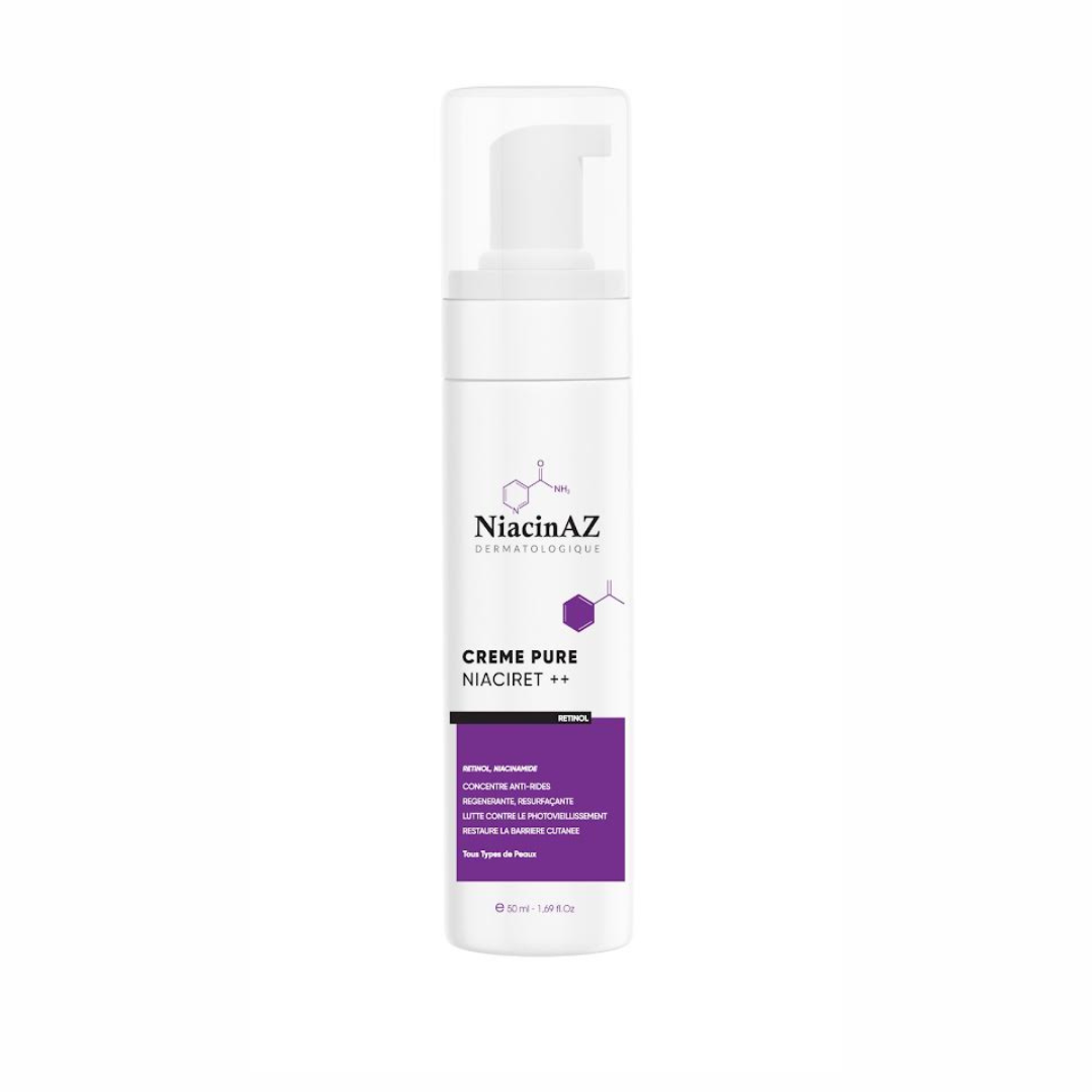 NiacinAz-NiaciRet-Creme-Pure-30ml-2-1.png NiacinAz NiaciRet++ Creme Pure 30ml – Image 1