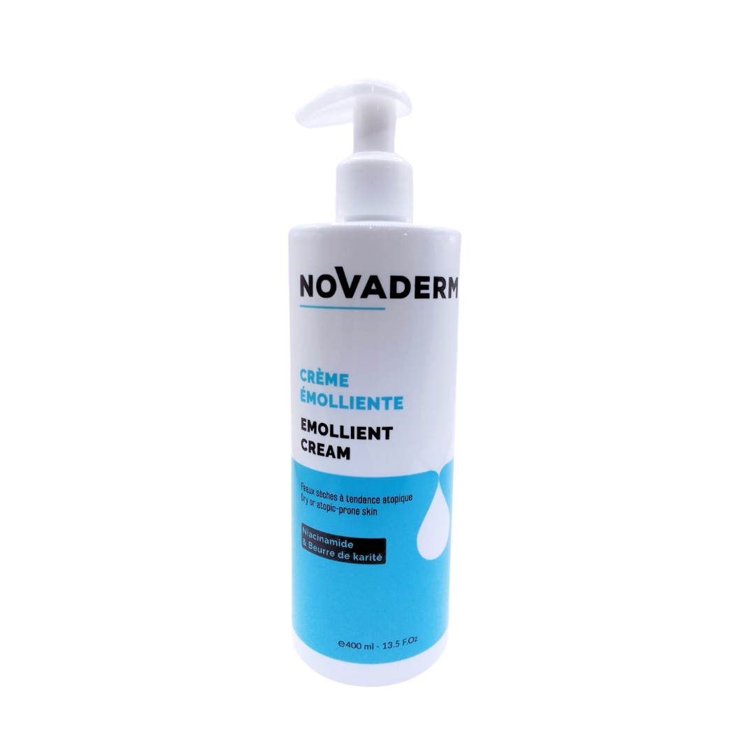 Novaderm-Creme-Emollient-400ml.png Novaderm Creme Emollient 400ml – Image 1