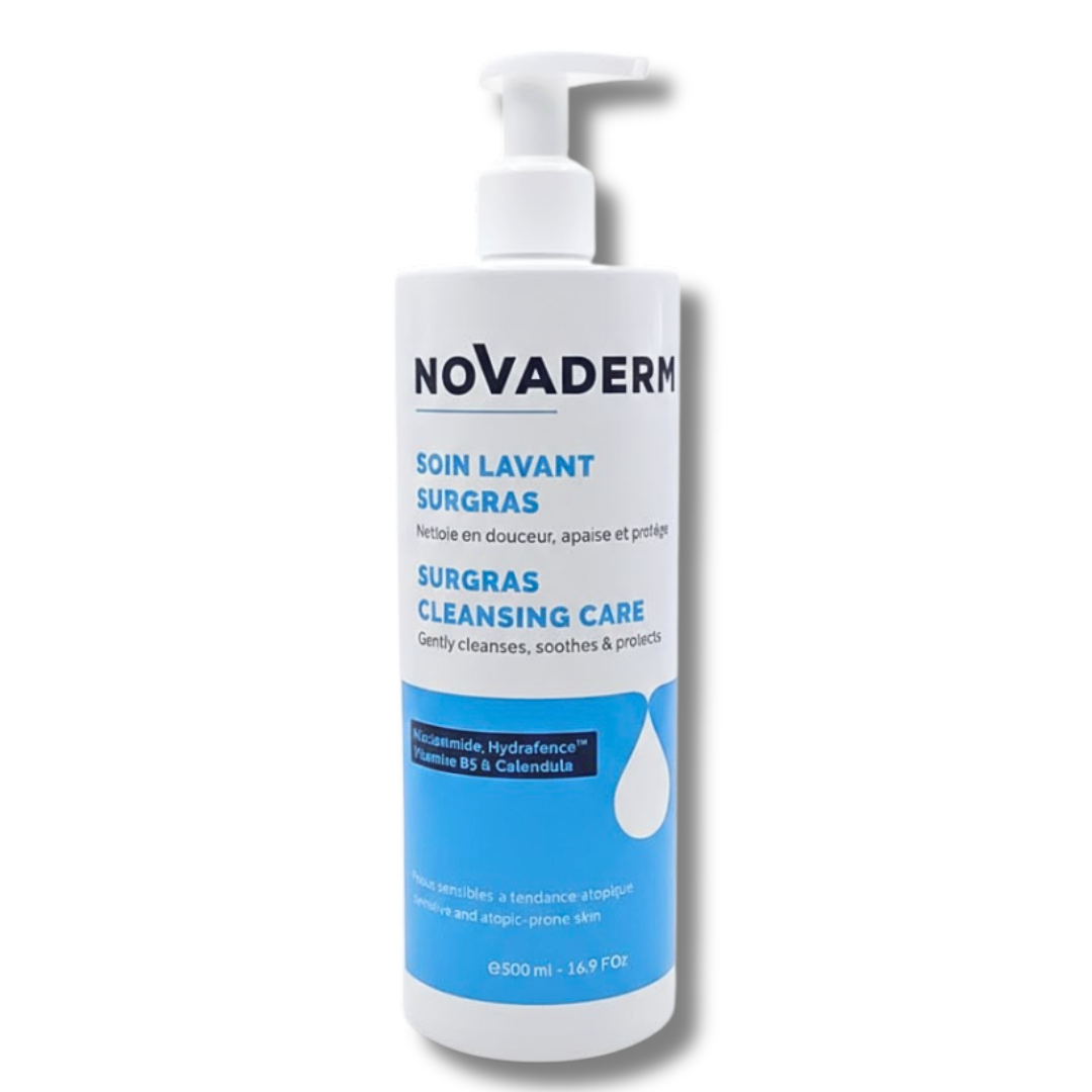 Novaderm-Soin-Lavant-Surgas-500ml-1.png Novaderm Soin Lavant Surgas 500ml – Image 1