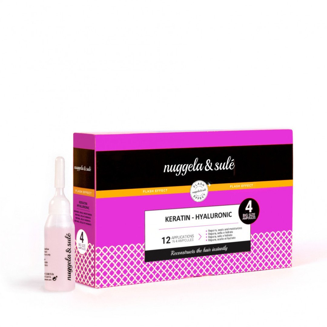 Nuggela-sule-keratin-hyaluronic-ampoules-4-unites-pack-1.jpg Nuggela & Sule Keratin Hyaluronic Ampoules 4 Unites Pack – Image 1
