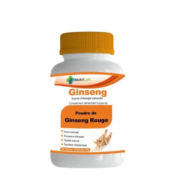 Nutrilab-ginseng-60gel-1.jpg Nutrilab Ginseng 60 Gelules – Image 1