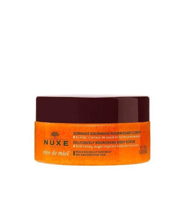 Nuxe-Reve-de-Miel-Gommage-Gourmand-Nourrissant-Corps175ml.jpg Nuxe Rêve de Miel Gommage Gourmand Nourrissant Corps175ml – Image 1