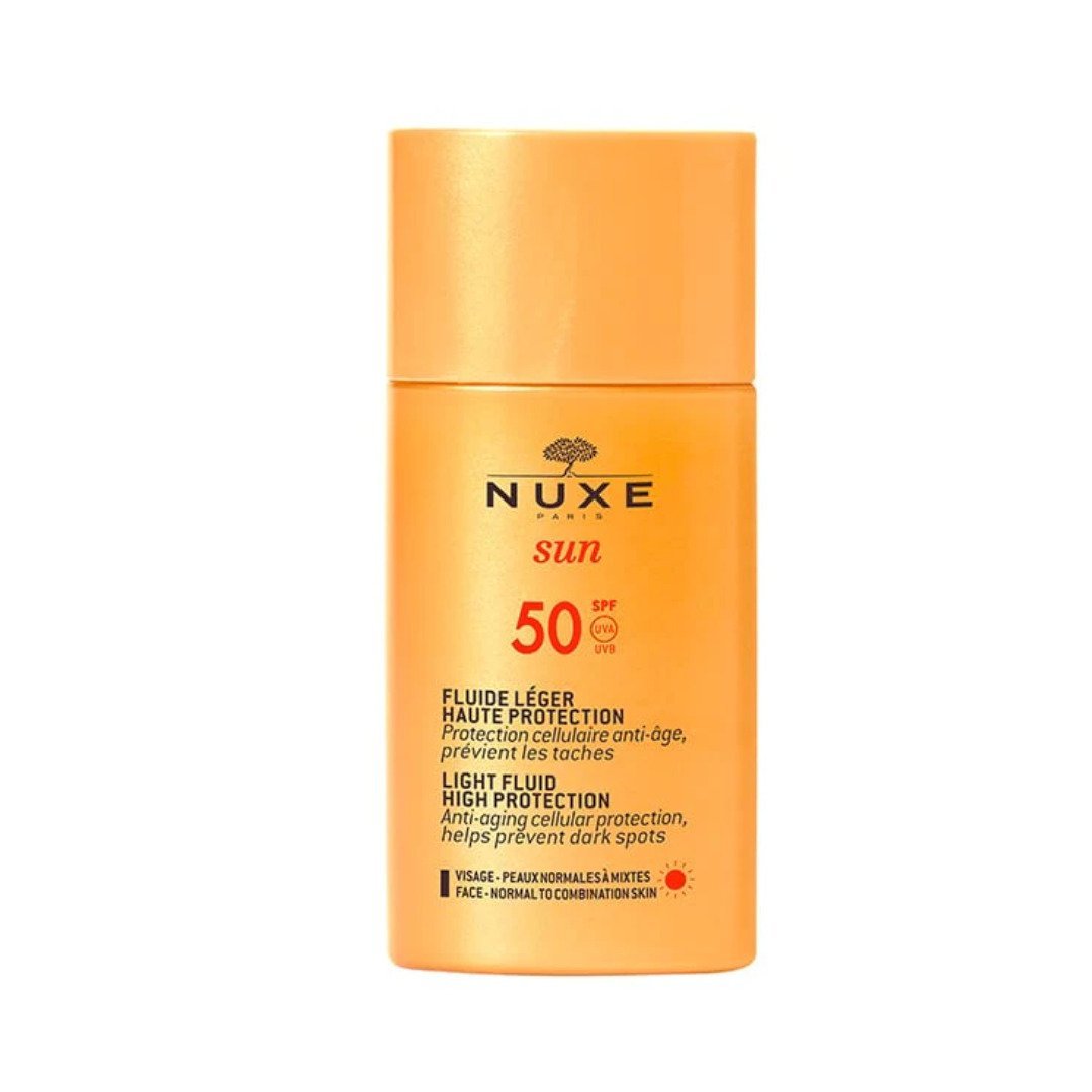 Nuxe-Sun-fluide-solaire-legere-spf50-50ml-1.jpg Nuxe Sun Fluide Solaire Legere Spf50+ 50ml – Image 1