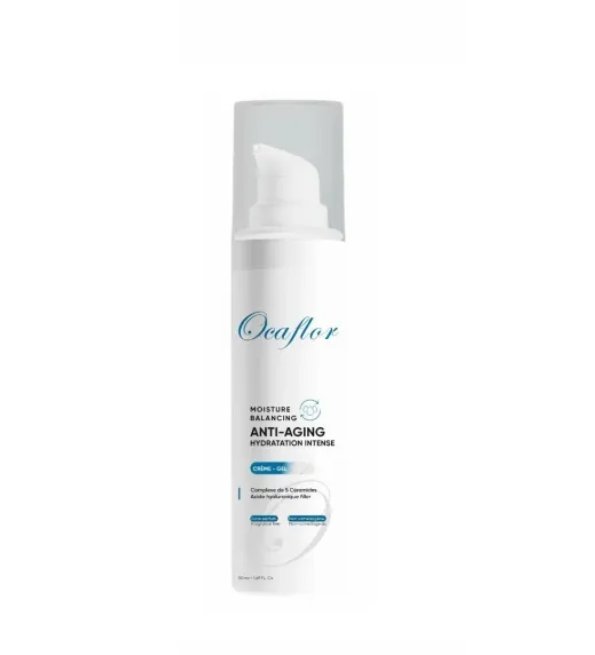 Ocaflor-Creme-Gel-Anti-Aging-Hydratation-intense-50ml-1.jpg Ocaflor Creme Gel Anti-Aging Hydratation intense 50ml – Image 1