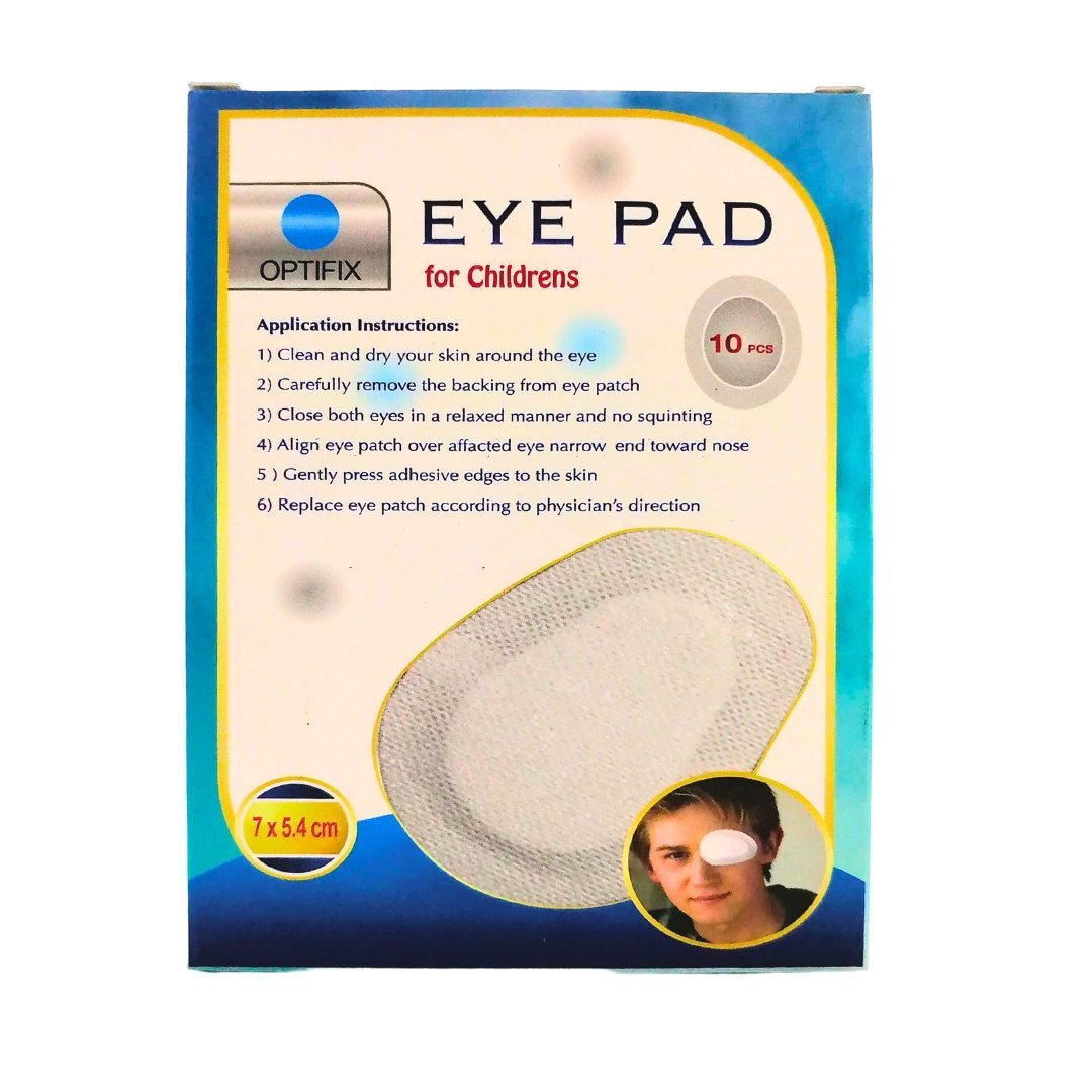 Optifix-eye-pad-enfantts-ortho-75.4cm10pcs-7.jpg Optifix Eye Pad Enfantts Ortho 7x5.4cm 10 Pieces – Image 1