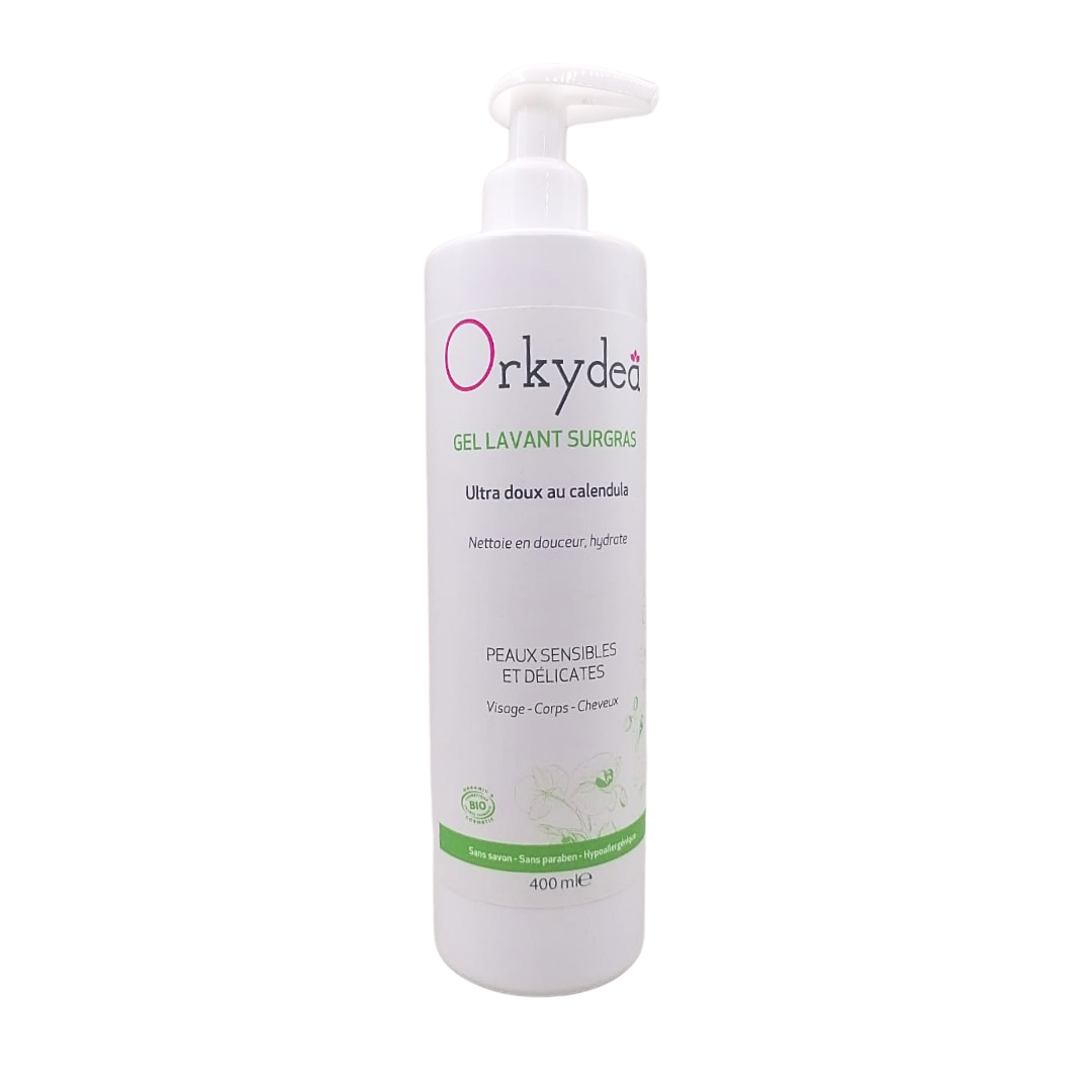 Orkydea-gel-lavant-surgras-400ml-1.png Orkydea Gel Lavant Surgras 400ml – Image 1