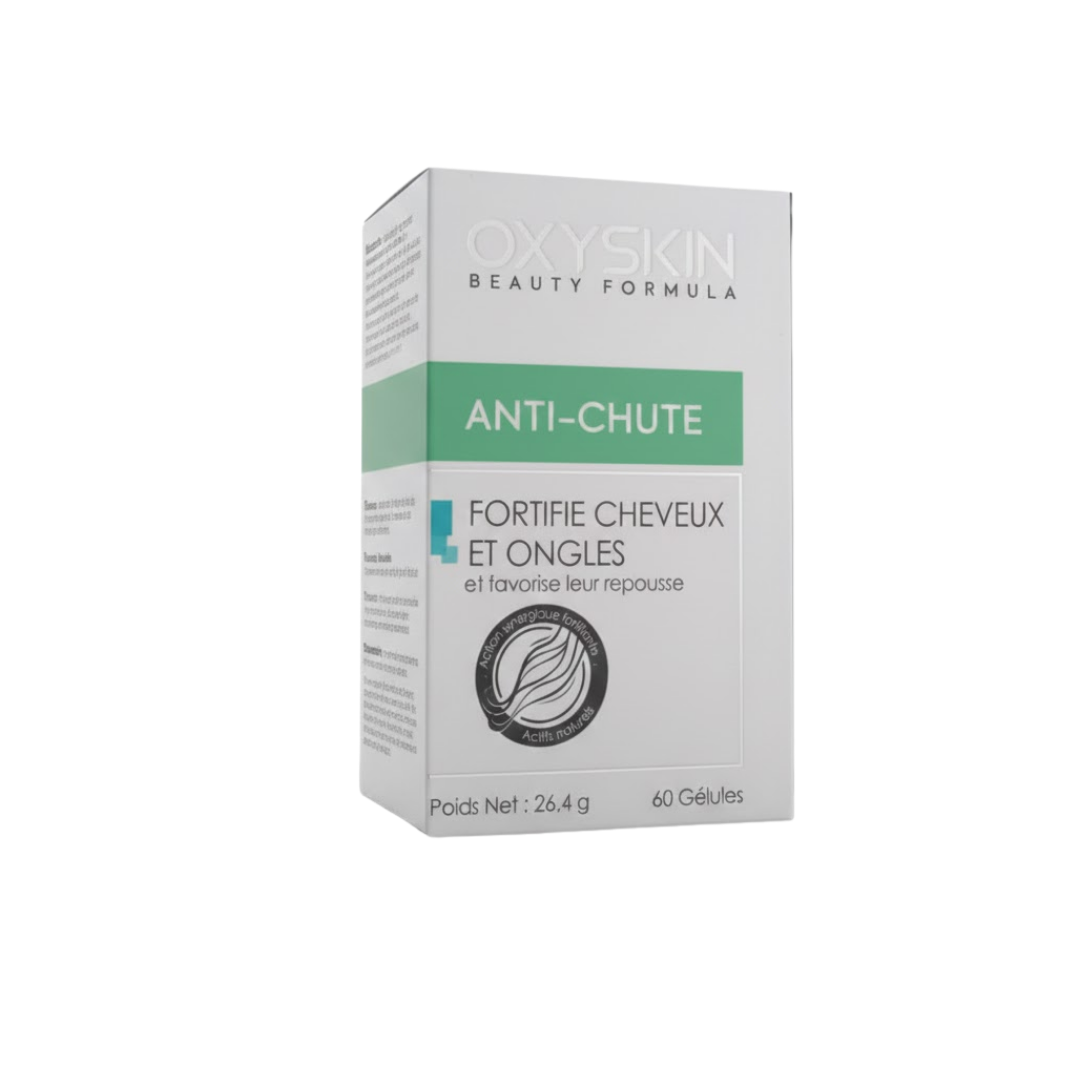 Oxyskin-Anti-Chute-Premium-60-Gelules.png Oxyskin Anti-Chute - 60 Gélules – Image 1