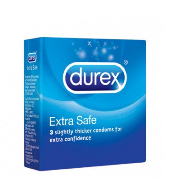 PRESERVATIFS-DUREX-Extra-Safe-B3.jpg DUREX Extra Safe 3 Préservatifs – Image 1