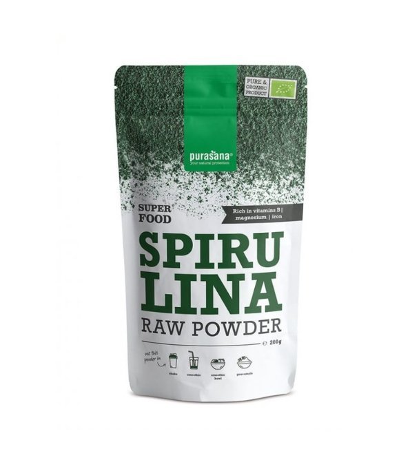 PURASANA-POUDRE-DE-SPIRULINE-200G-1.jpg PURASANA POUDRE DE SPIRULINE 200G – Image 1