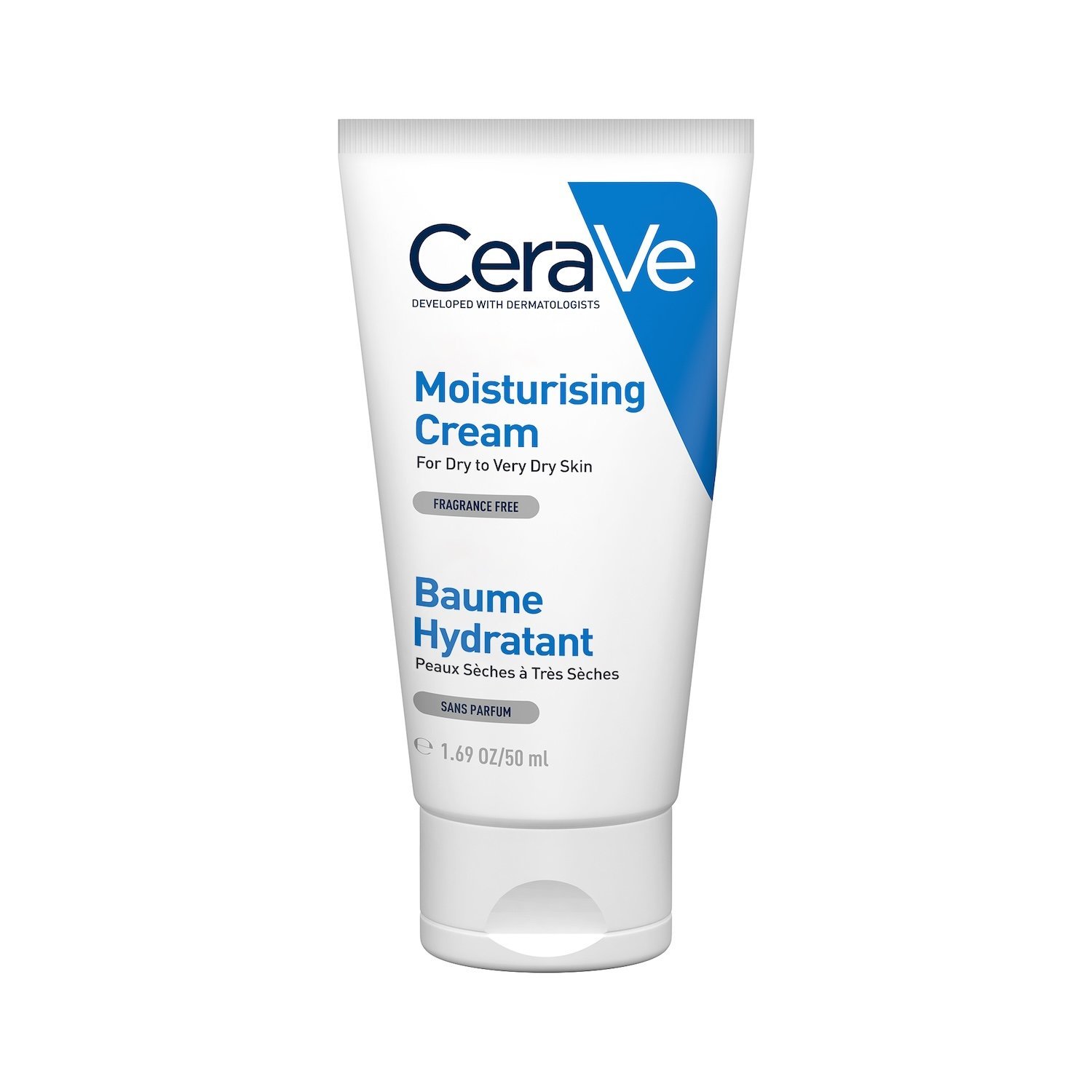 Packshot-Front-19-1-4.jpg CeraVe Baume Hydratant Nourrissant Peau Sèche à Très Sèche | 50ml – Image 1