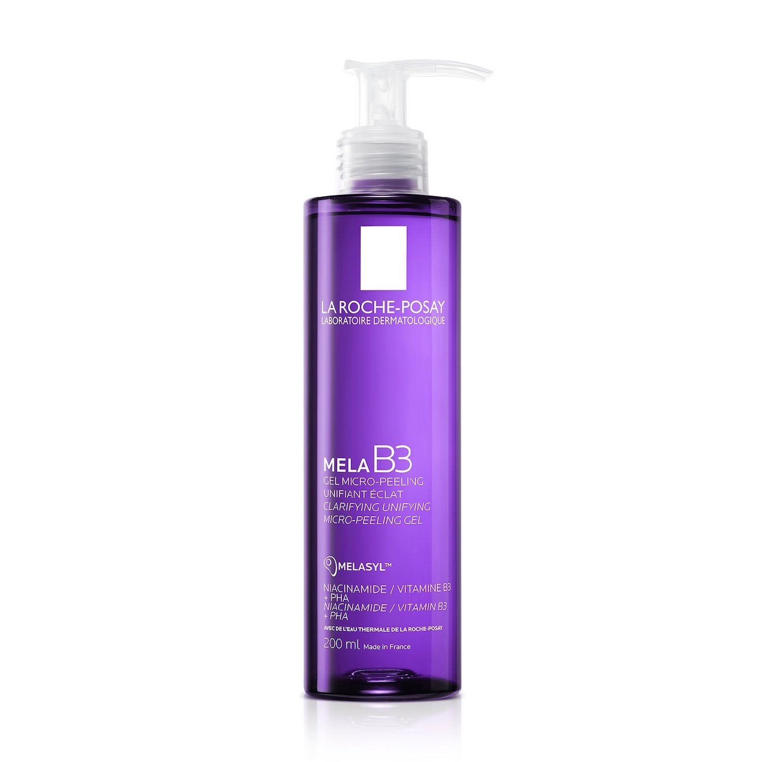Packshot-Front-6-1.jpg LA ROCHE POSAY MELA B3 GEL MICRO PEELING 200ML – Image 1