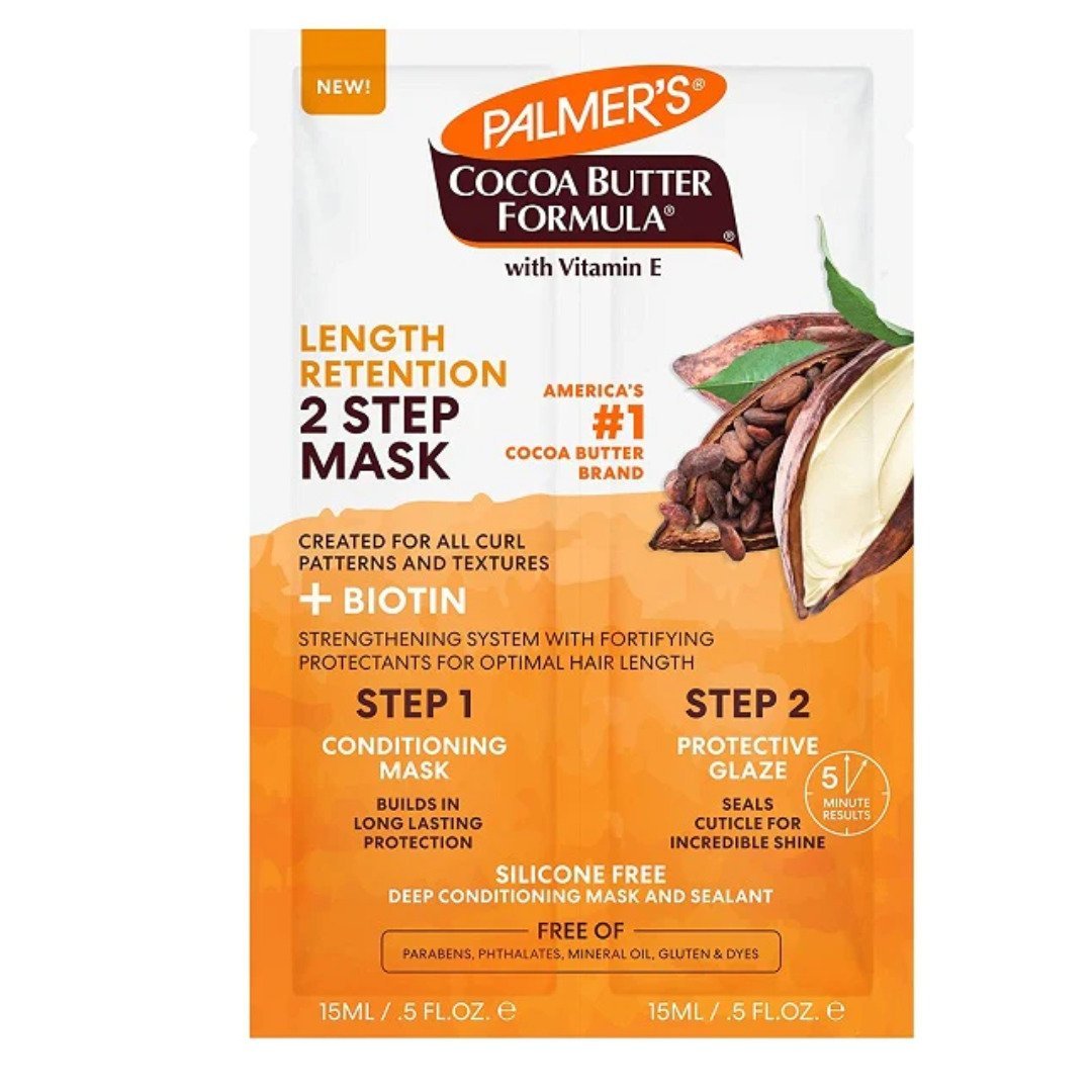 Palmers-masque-chvx-2-steps-cacao-biotine-215ml-1.jpg Palmer's Masque Cheveux 2 Steps Cacao & Biotine 60g – Image 1