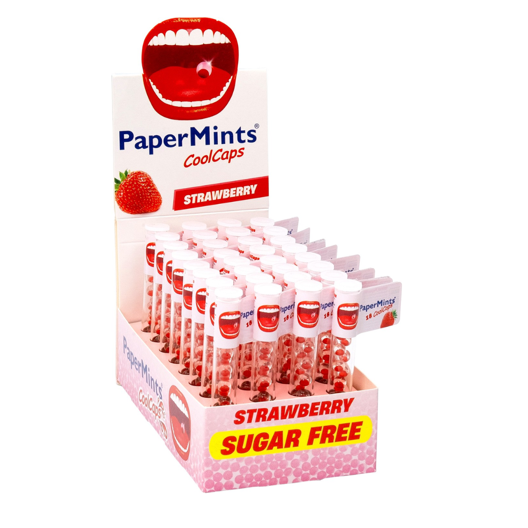 Papermints-18-cool-caps-fraise.png Papermints 18 Cool Caps Fraise – Image 1