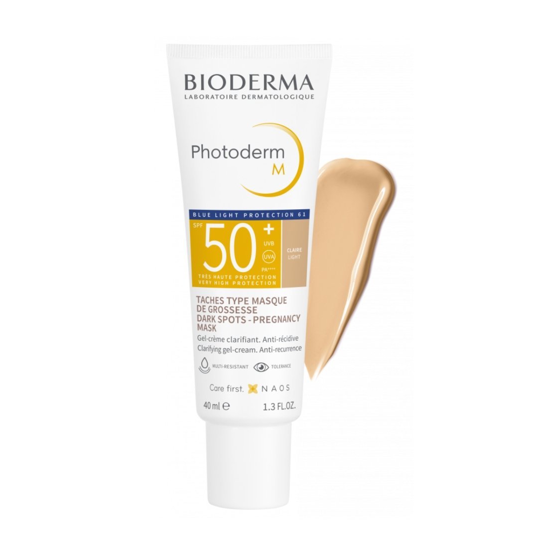 Photoderm-M-ecran-spf50-teinte-claire-40ml.jpg Bioderma Photoderm M Ecran Spf50+ Teinte Claire 40ml – Image 1