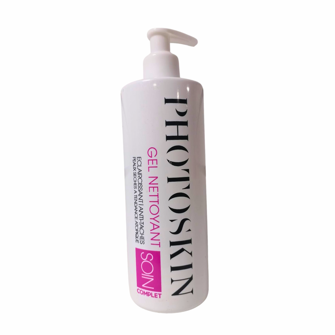 Photoskin-gel-nettoyant-Ps400ml-1.png Photoskin Gel Nettoyant Peaux Seches 400ml – Image 1