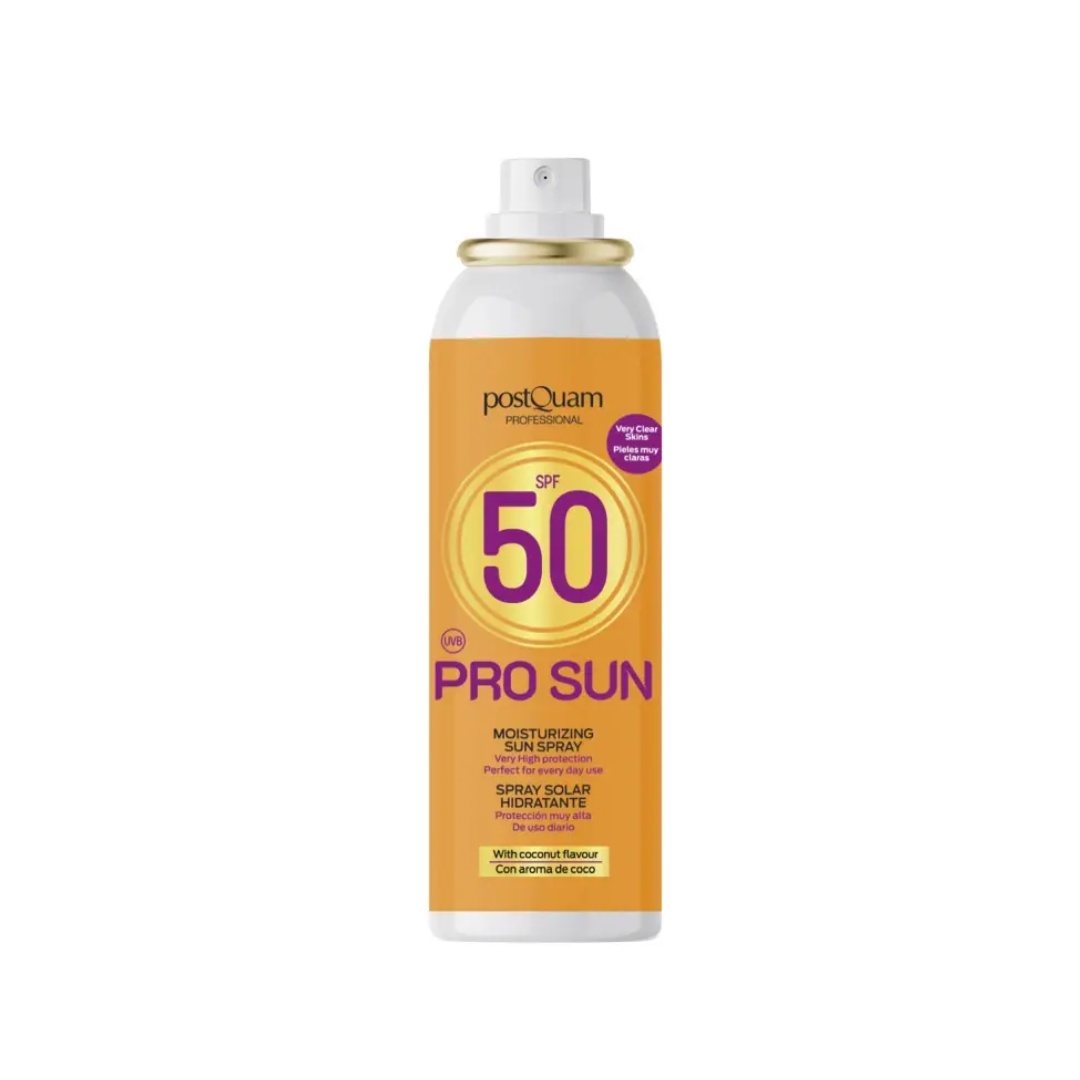 PostQuam-Professional-Pro-Sun-Spray-spf50-150ml-1.png PostQuam Professional Pro Sun Spray spf50+ 150ml – Image 1