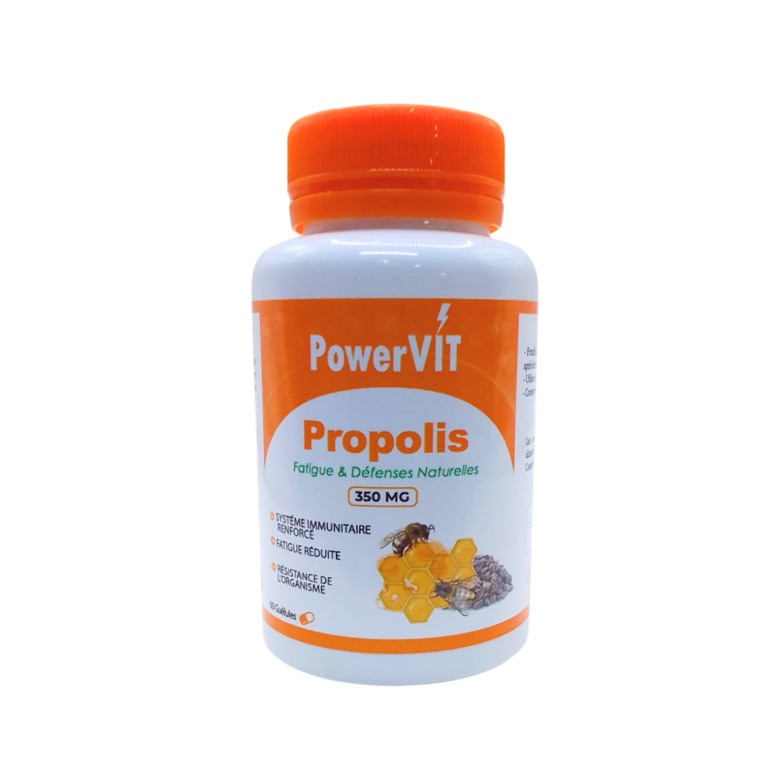 PowerVIT-Propolis-350mg-60-Gelules-1.png PowerVIT Propolis 350mg 60 Gelules – Image 1