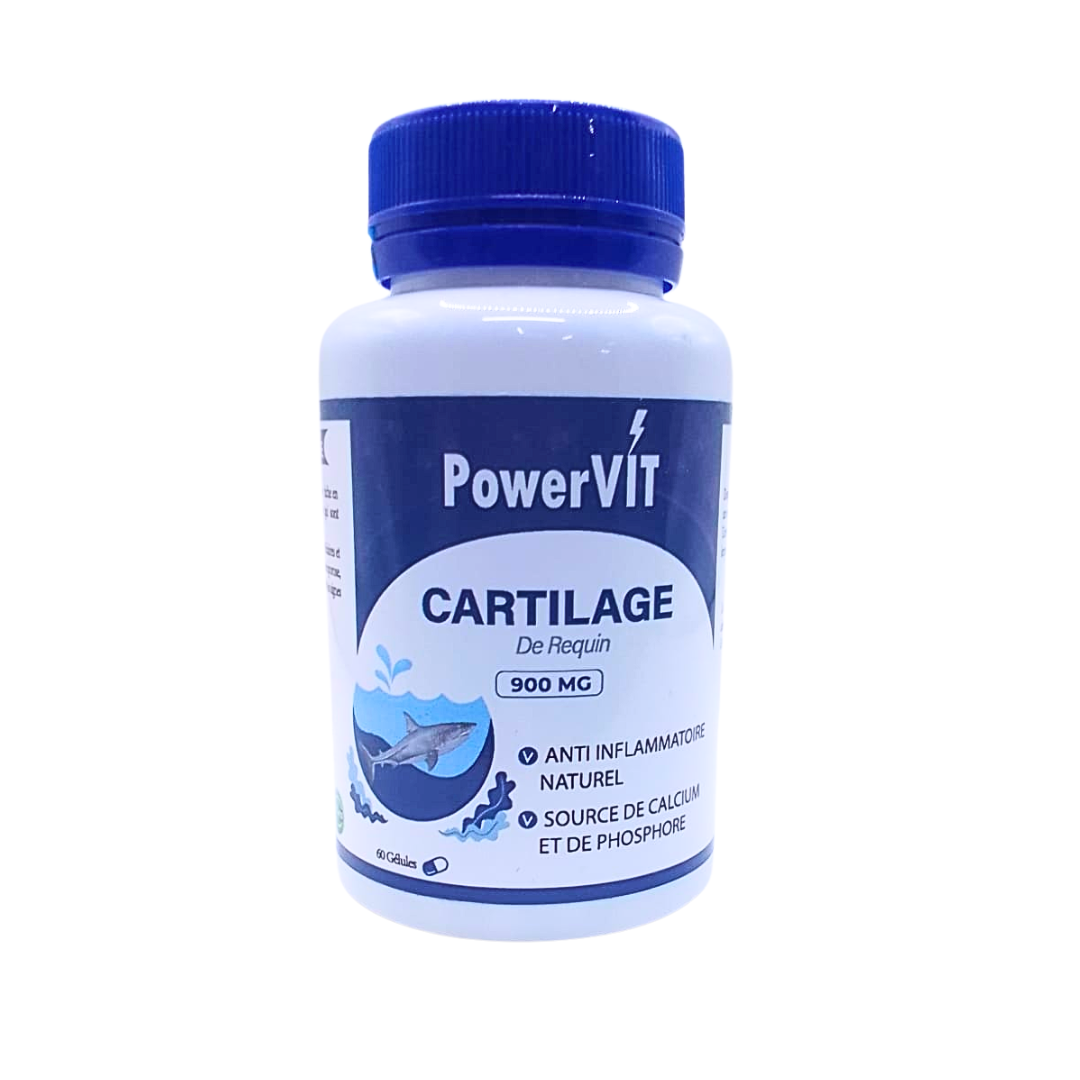 Powervit-Crtilage-de-Requin-900mg-60gelules-1.png PowerVit Crtilage de Requin 900mg 60 Gelules – Image 1