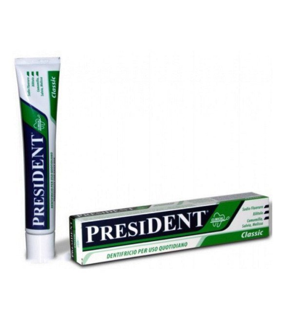 President-Dentifrice-Classic-50-ml-prix-maroc-parapharmacie-enligne-casablanca-1.jpg PRESIDENT DENTIFRICE CLASSIC 75ml – Image 1