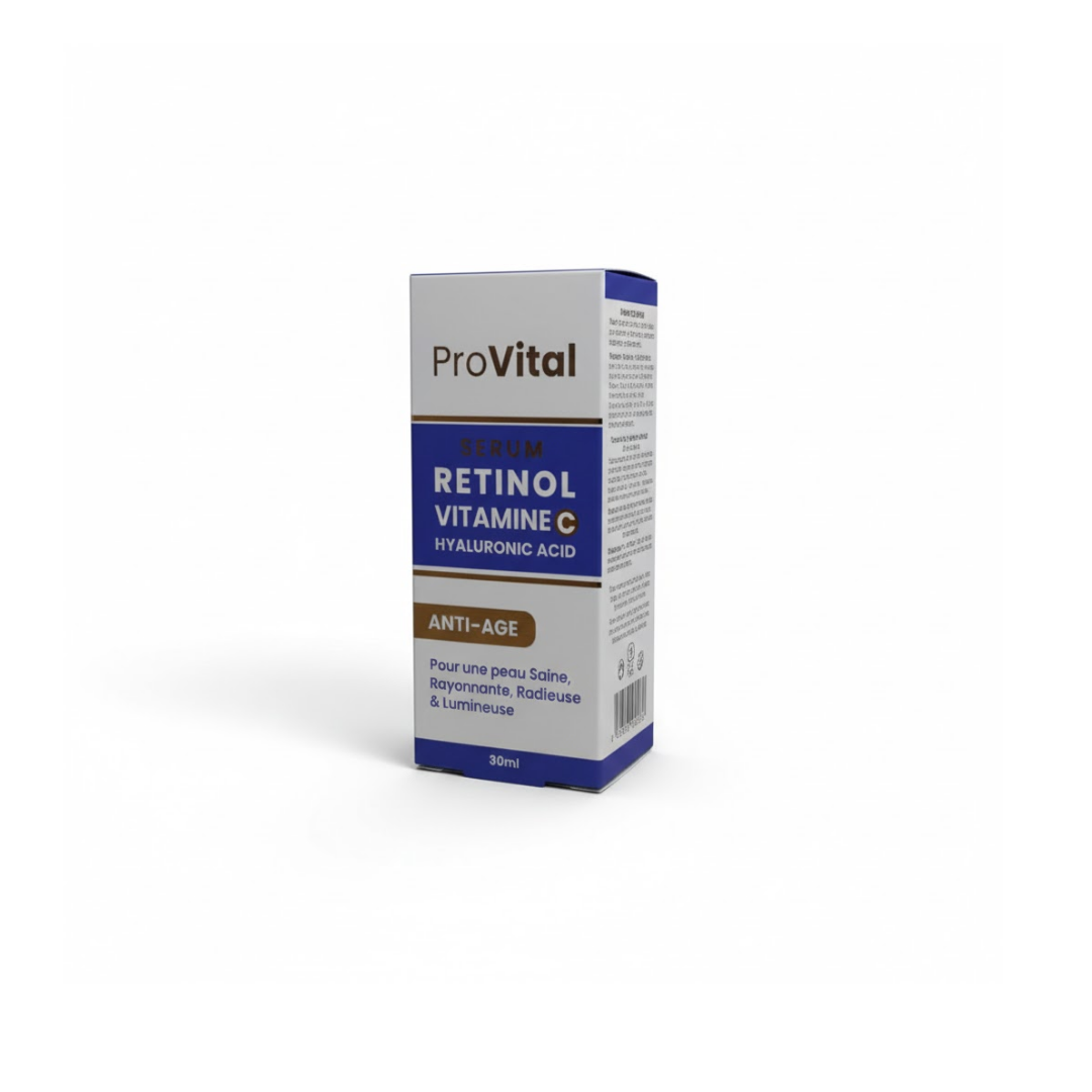 Pro-Vital-Serum-Retinol-Vitamine-C-30-ml.png Pro Vital Serum Retinol 30 ml – Image 1