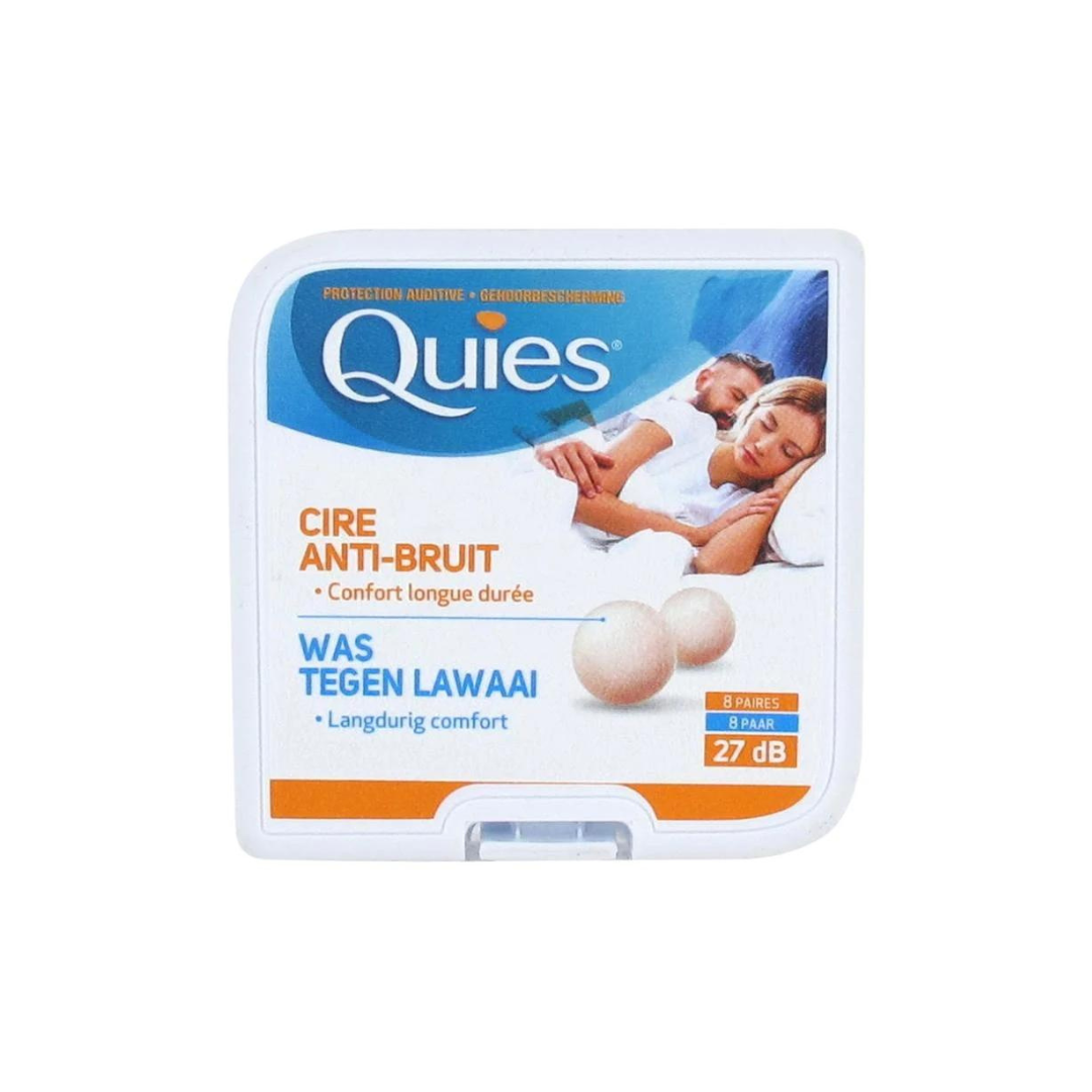 Quies-en-mouse-Cire-Naturelle-8-paires.png Quies en mouse Cire Naturelle - 8 paires – Image 1