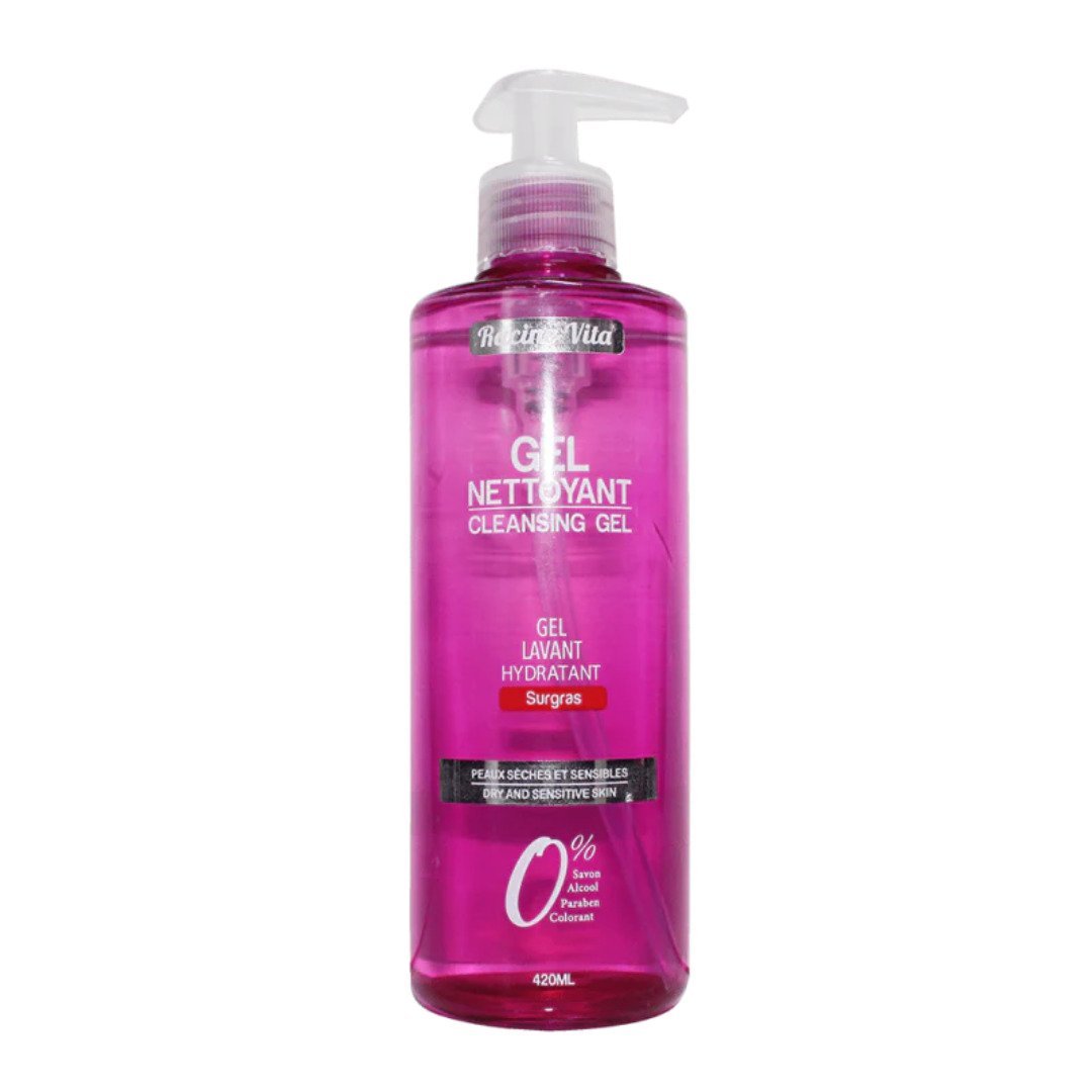 Racine-vita-gel-nettoyant-Ps-250ml-1.jpg Racine Vita Gel Nettoyant Peaux Seches 250ml – Image 1