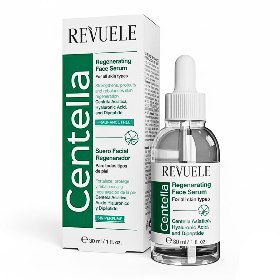 Revuele-Centella-Regenerating-Face-Serum-30ml-1.png Revuele Centella Regenerating Face Serum 30ml – Image 1
