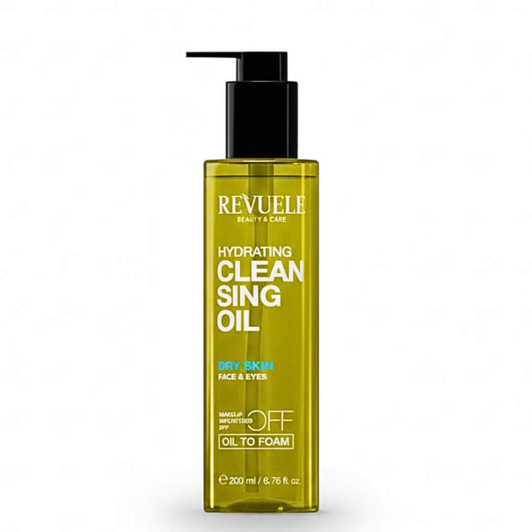 Revuele-Hydrating-Cleansing-Oil-200ml-1.png Revuele Hydrating Cleansing Oil 200ml – Image 1