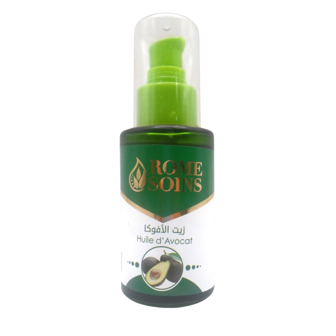 Rome-soins-huile-davocat-60ml.png Rome Soins Huile D'avocat 60ml – Image 1