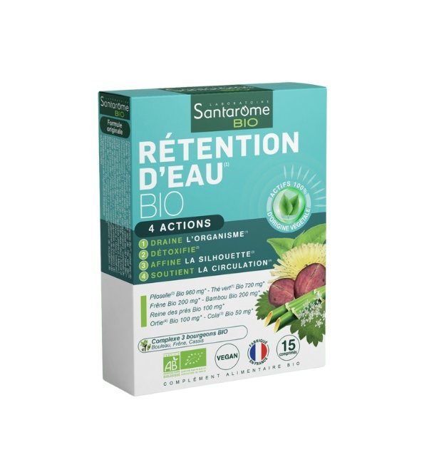 SANTAROME-RETENTION-EAU-15-COMPRIMES-1.jpg SANTAROME RETENTION D'EAU 15 COMPRIMES – Image 1