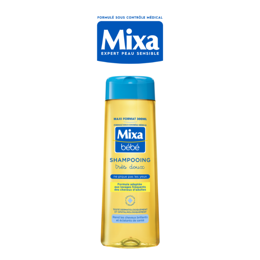 SHP-MIXA-BEBE-300-ML-1.png MIXA Shampooing Très Doux 300ml – Image 1
