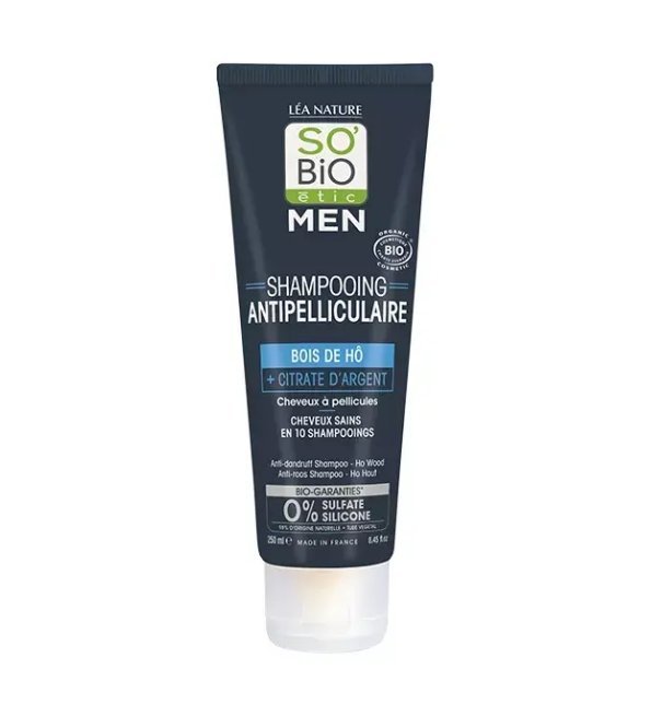 SO-BIO-SHAMPOING-ANTIPELL-BOIS-DE-HO-250ML-1.jpg SO BIO SHAMPOING ANTIPELLICULAIRE BOIS DE HO 250ML – Image 1