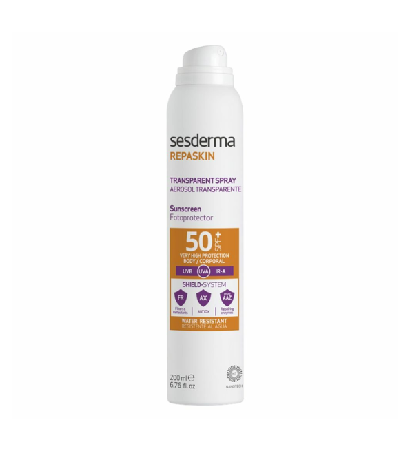 Sesderma-REPASKIN-Spray-Transparent-SPF-50.png Sesderma REPASKIN Spray Transparent SPF 50 – Image 1