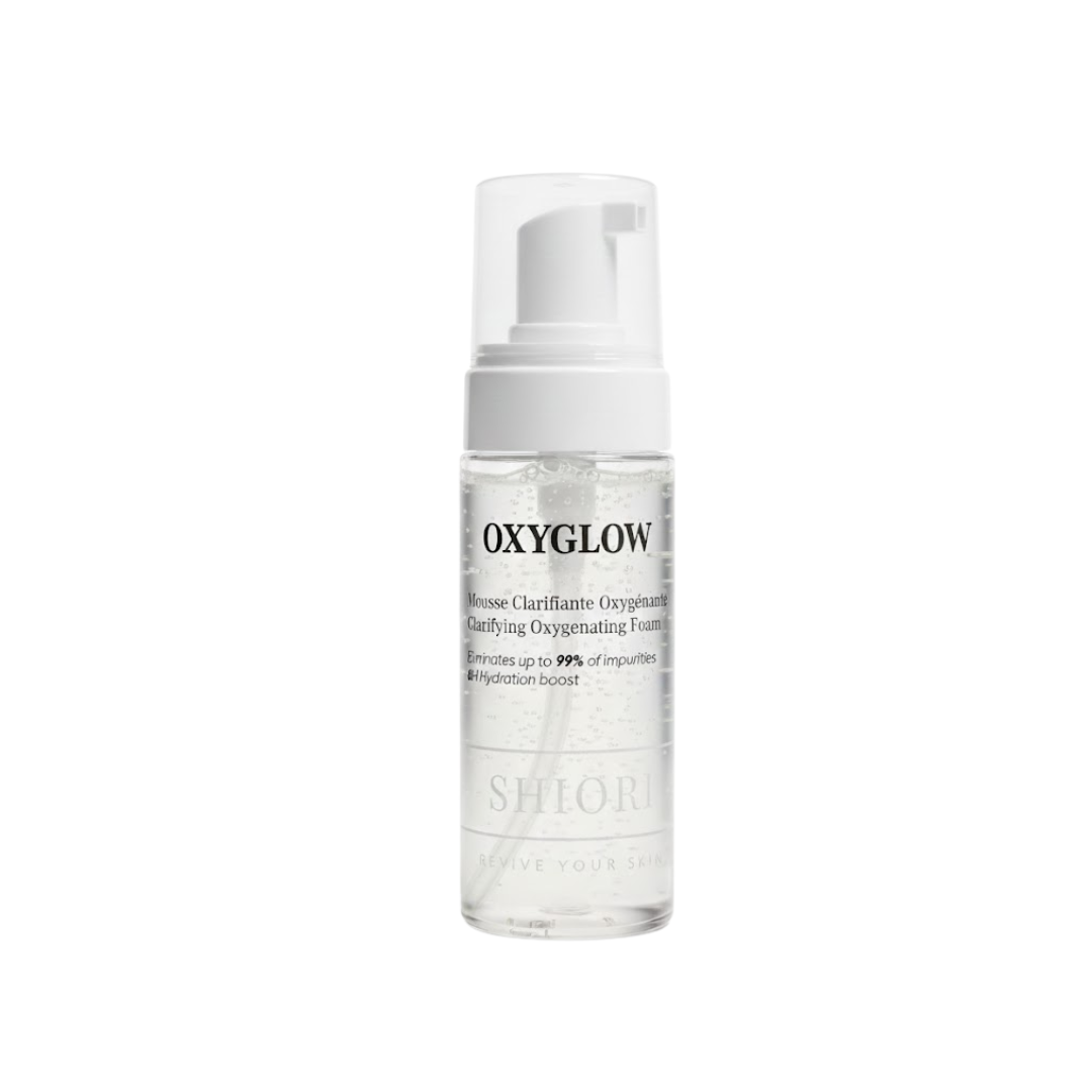 Shiori-Oxyglow-Mousse-Clarifiante-150ml-1.png Shiori Oxyglow Mousse Clarifiante 150ml – Image 1