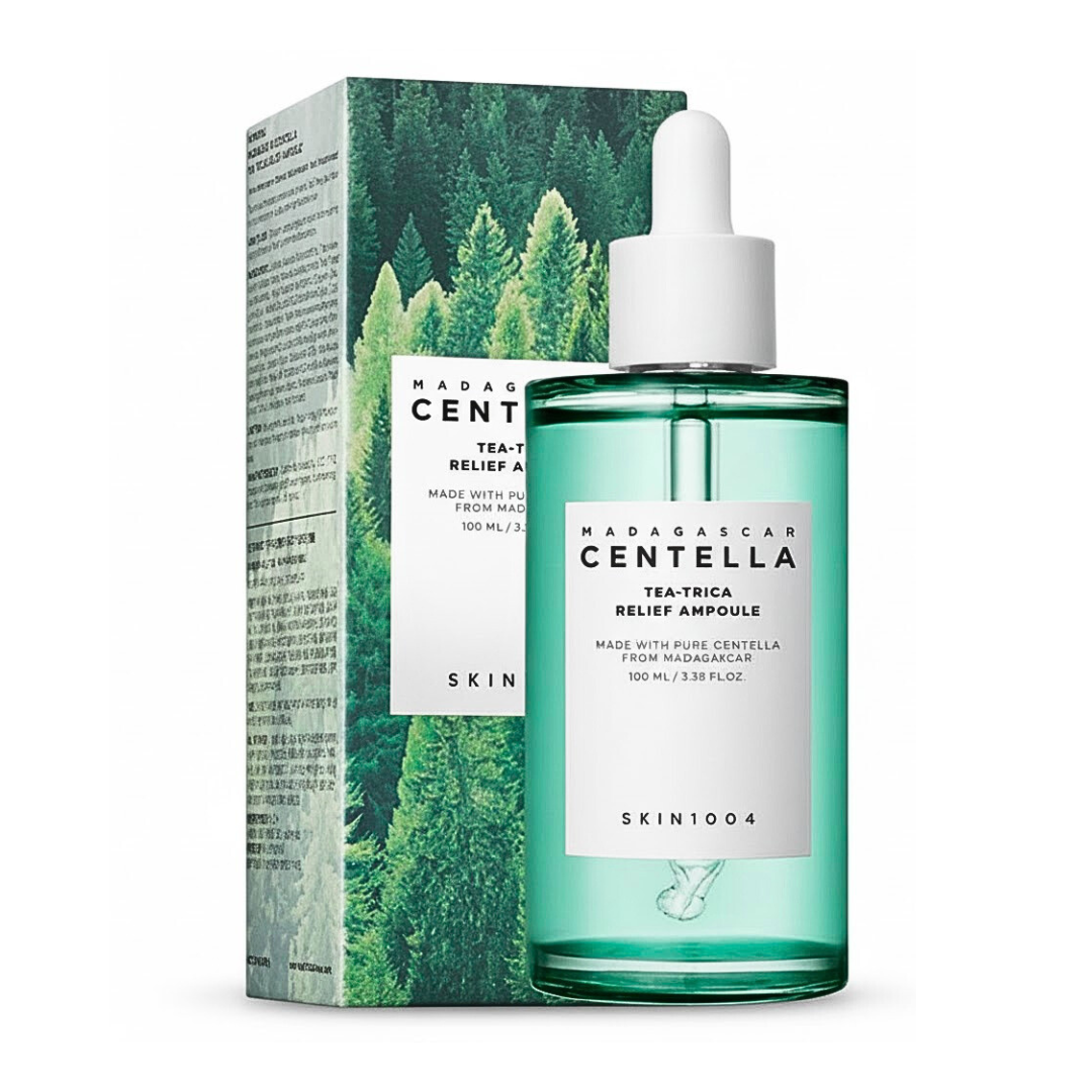 Skin-1004-Tea-Trica-Relief-Ampoule-100ml-1.png Skin 1004 Centella Tea-Trica Relief Ampoule 100ml – Image 1