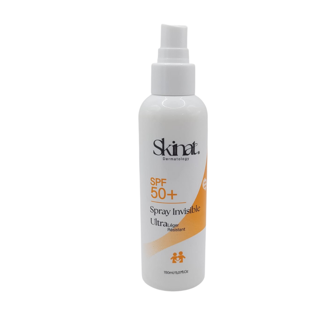 Skinat-Spray-Invisible-Ultra-Leger-Resistant-spf50-150ml-1.png Skinat Spray Invisible Ultra Leger Resistant spf50+ 150ml – Image 1