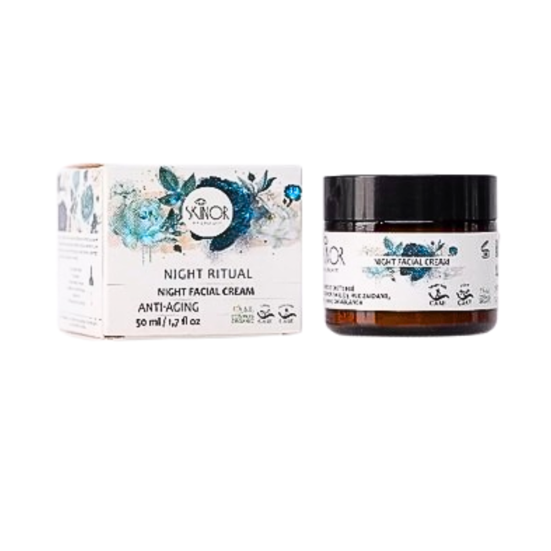 Skinor-creme-de-nuit-anti-age-50ml-4.png Skinor Creme De Nuit Anti-Age 50ml – Image 1